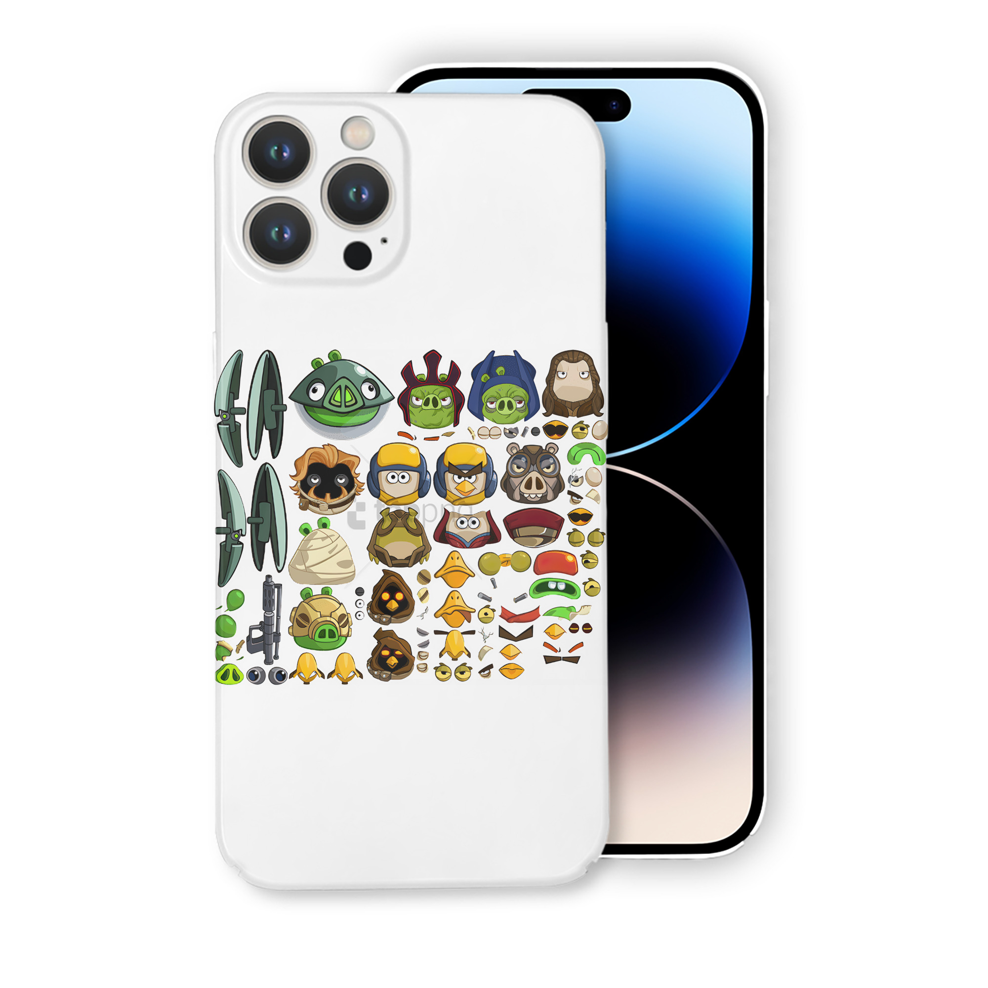（画像用） Angry Birds アングリーバード 【iPhone 14シリーズ対応】ハードケース